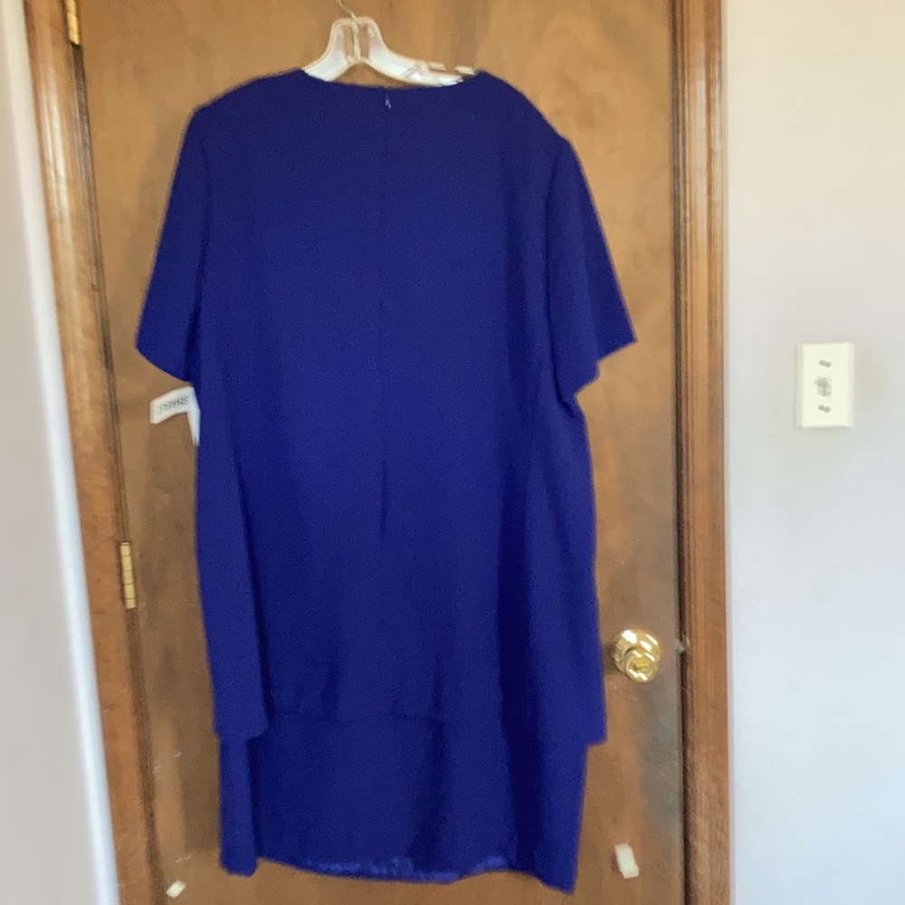 Vintage Worthington dress with shoulder pads size 22W - Picture 14 of 15